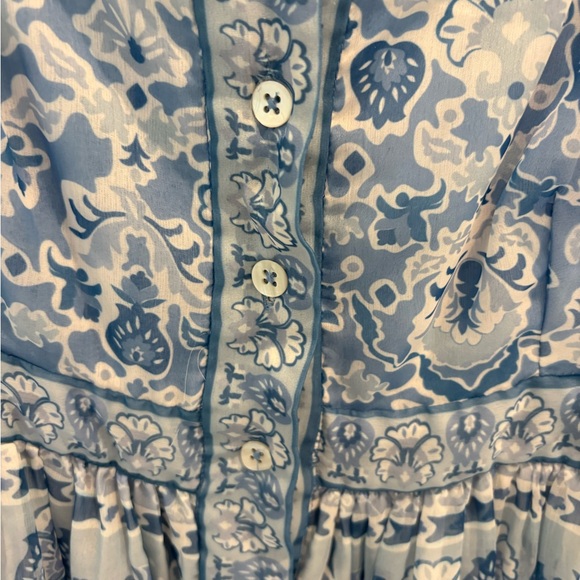 Gretchen Scott Designs Light Blue Midi Dress - Picture 7 of 8